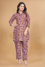 Cotton rayon co ord set special for summers
