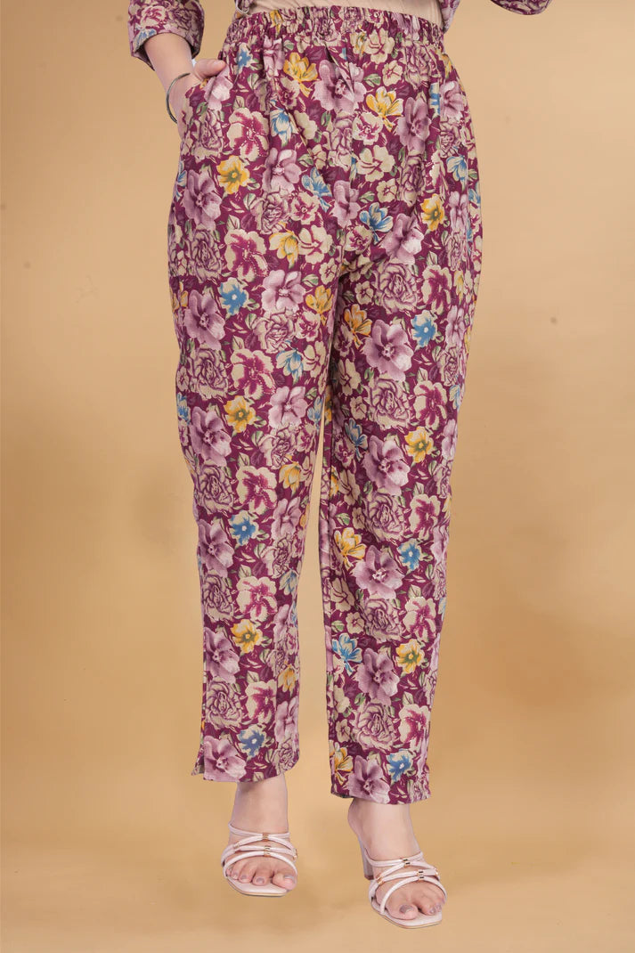 Cotton rayon co ord set special for summers