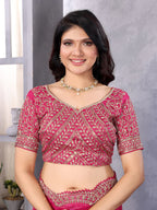 Dixz Fashion Perfect Saare- Chifforn Fabric - Embrodery Work