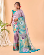 Dixz Fashion Fulrani Pure Paithani Silk Saree with Big Border & Meenakari Motifs