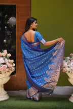 DIXZ FASHION PRESENTING BANARASI SILK SAREE WITH RICH PALLU