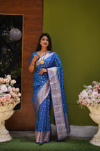 DIXZ FASHION PRESENTING BANARASI SILK SAREE WITH RICH PALLU