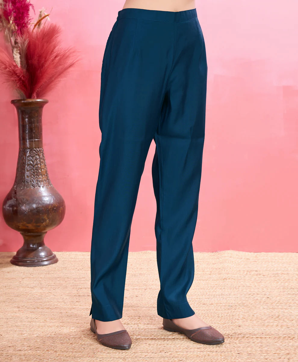 Dixz Fashion Elegant Viscose Silk Ethnic Suit Set with Printed Dupatta – Premium Quality