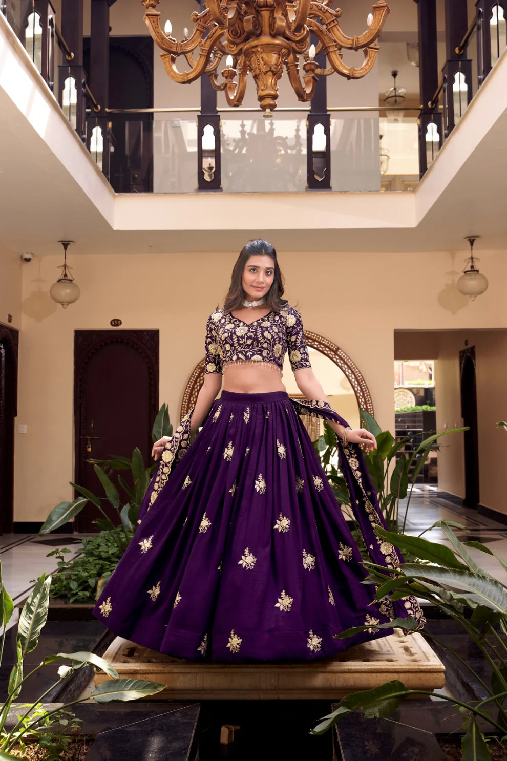 DIXZ FASHION OCCATION SPECIAL LEHENGA CHOLI WITH DUPATTA