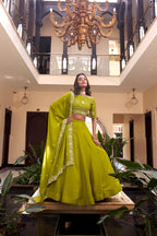 DIXZ FASHION OCCATION SPECIAL LEHENGA CHOLI WITH DUPATTA
