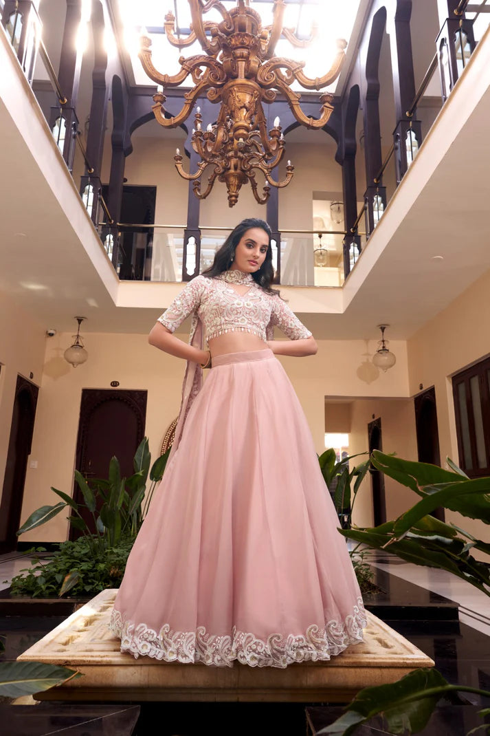DIXZ FASHION OCCATION SPECIAL LEHENGA CHOLI WITH DUPATTA
