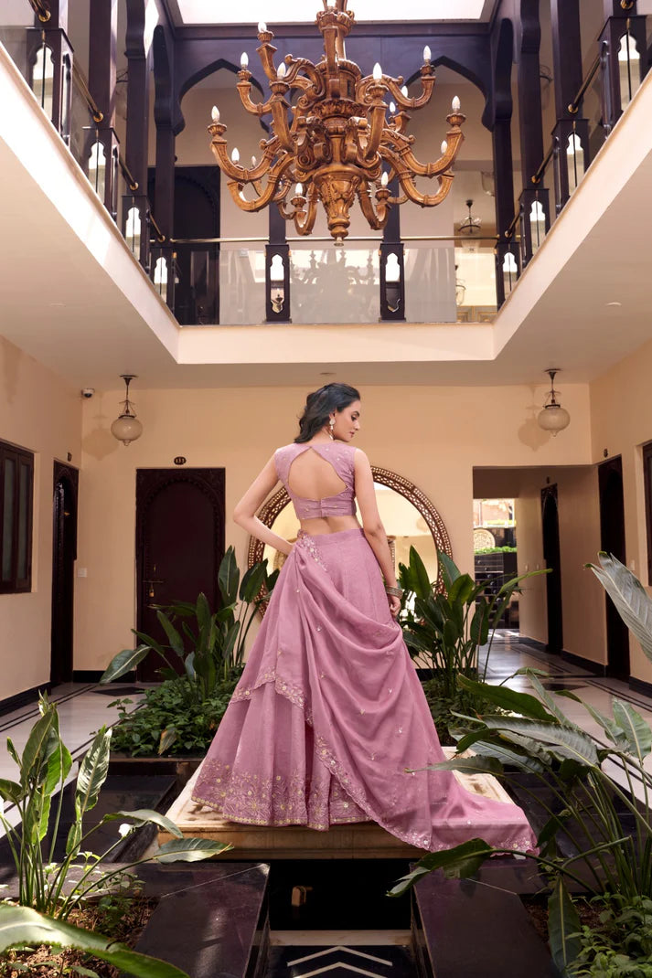 DIXZ FASHION OCCATION SPECIAL LEHENGA CHOLI WITH DUPATTA